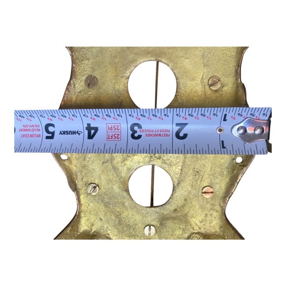 Vintage Brass footed ornate napkin/letter holder, desk organizer - Picture 12 of 16